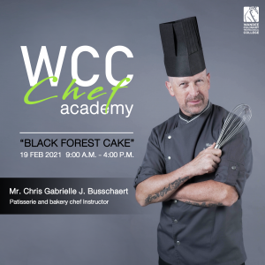 หลักสูตร WCC Chef Academy “Black Forest Cake ”